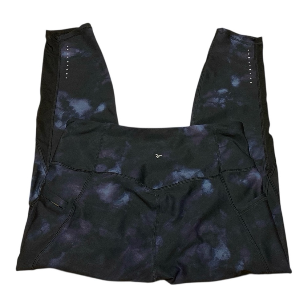 Old Navy Women’s High-Waisted PowerSoft Side-Pocket 7/8 Run Leggings Size L Gym - Picture 13 of 15